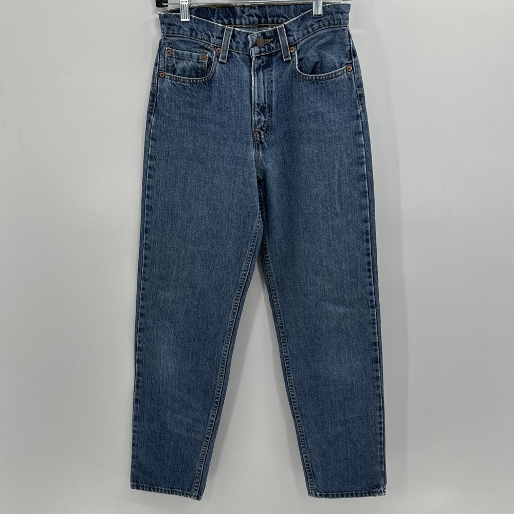 Vintage Levi's 501 Jeans Made in USA Womens 5 26x30 Distressed Denim Made 1993